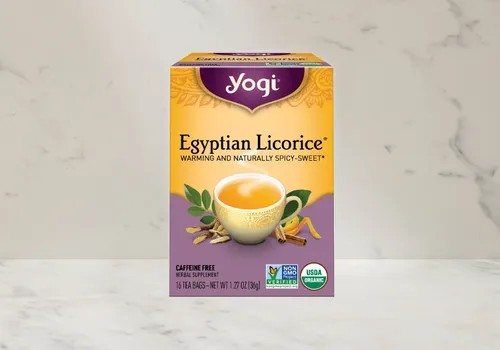 egyptian licorice tea by yogi tea