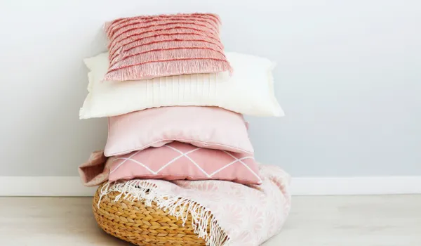 2. recycling old pillows